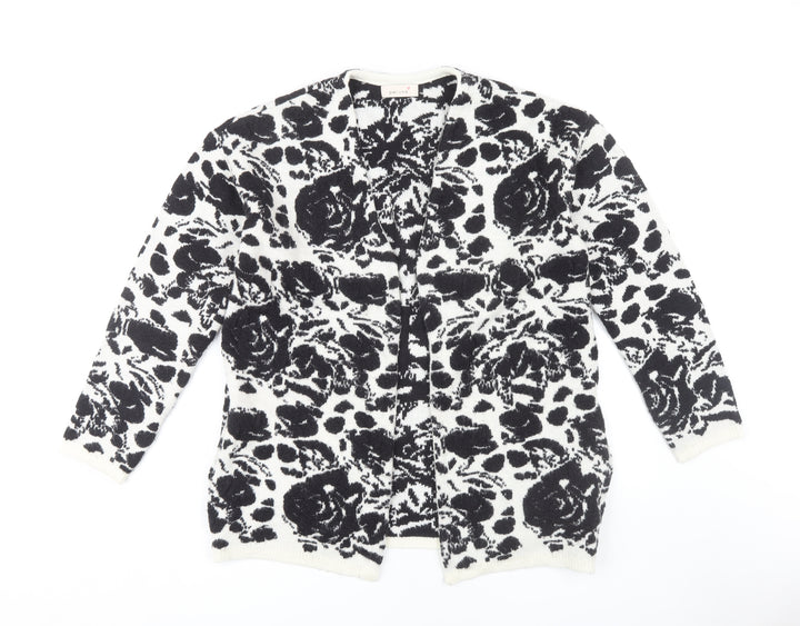 Marks and Spencer Women's Black Open Front Cardigan M