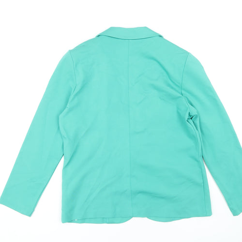 Afibel Women's Green Blazer, UK 14, Classic Fit