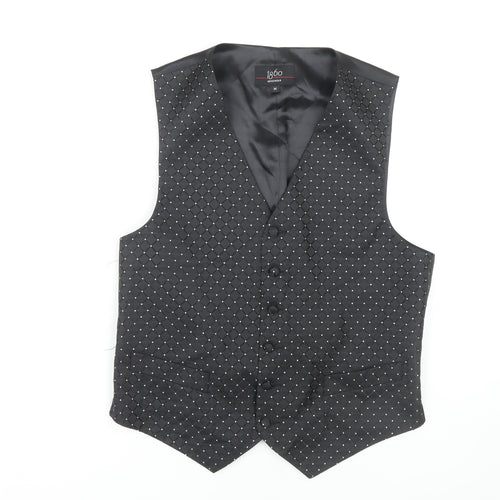 1860 Menswear Grey Waistcoat, Medium, Men's Formal