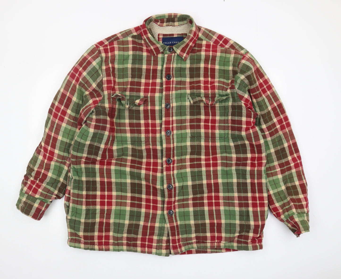 Falls Creek Men's Multicoloured Plaid XL Jacket