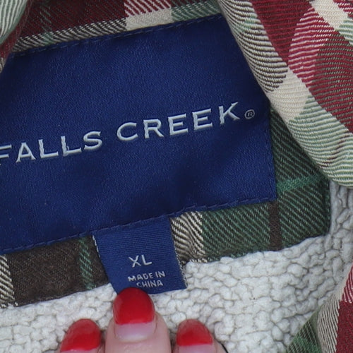Falls Creek Men's Multicoloured Plaid XL Jacket