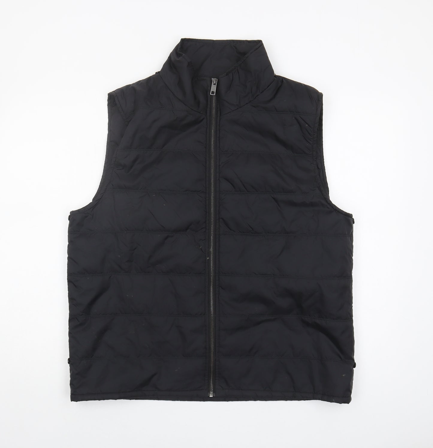 Jasper Conran Men's Black Puffer Waistcoat L