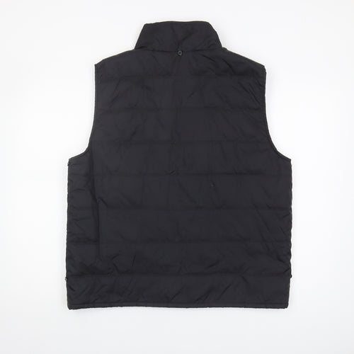Jasper Conran Men's Black Puffer Waistcoat L