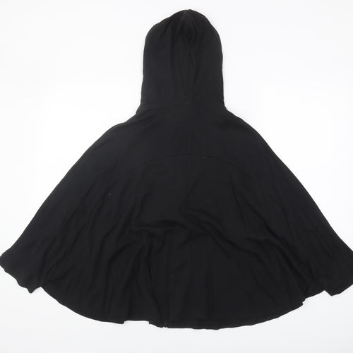 Calvin Klein Women's Black Cape XS Lightweight Hooded