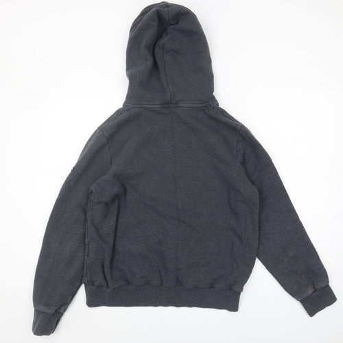 Superdry Women's Grey Pullover Hoodie Size 16
