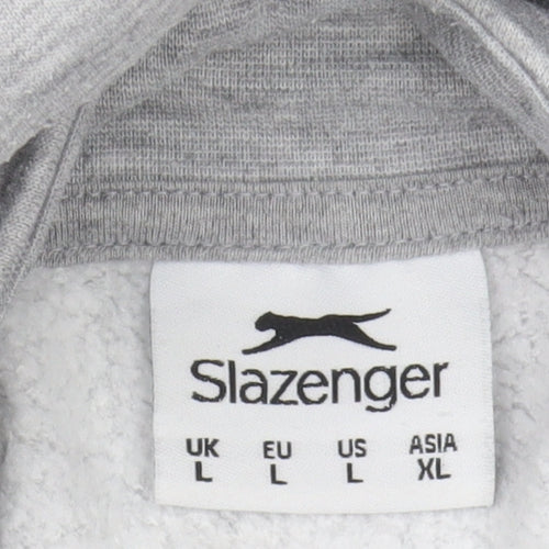 Slazenger Men's Grey Basic Jacket - Size L