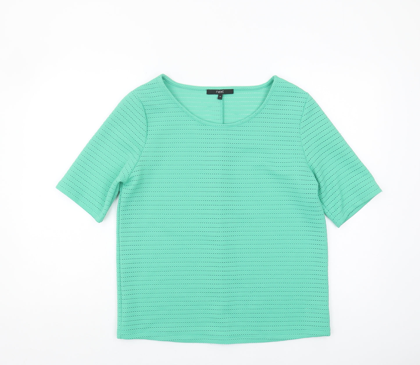 Next Women's Green Basic Top - Size 10