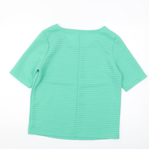 Next Women's Green Basic Top - Size 10