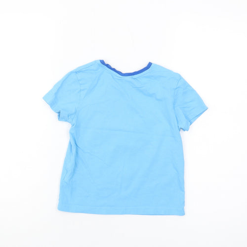 Super Mario Boys Blue T-Shirt, 5-6 Years, Graphic Print