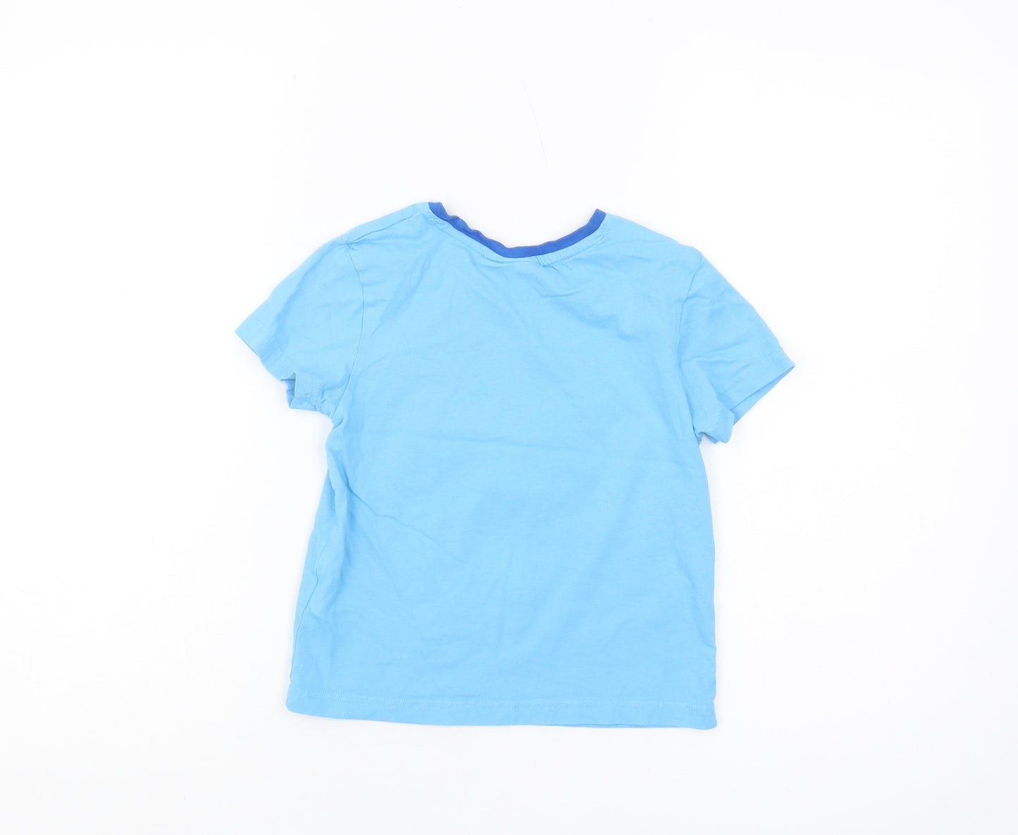 Super Mario Boys Blue T-Shirt, 5-6 Years, Graphic Print