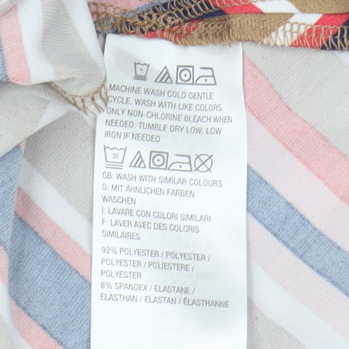 Du Jour Women's 2XL Multicoloured Midi Wrap Dress
