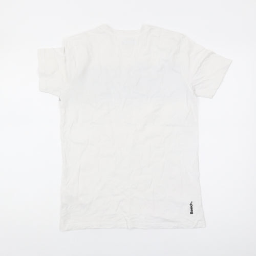 Bench Boys White Graphic T-Shirt 13-14 Years