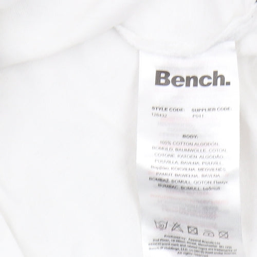 Bench Boys White Graphic T-Shirt 13-14 Years