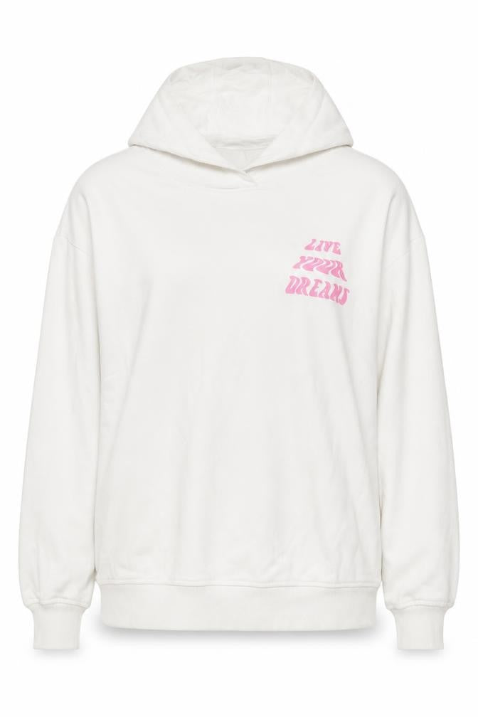 Oh Me Oh My Women’s White Pullover Hoodie UK 8