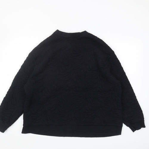 Marks and Spencer Men's Black Sweatshirt
