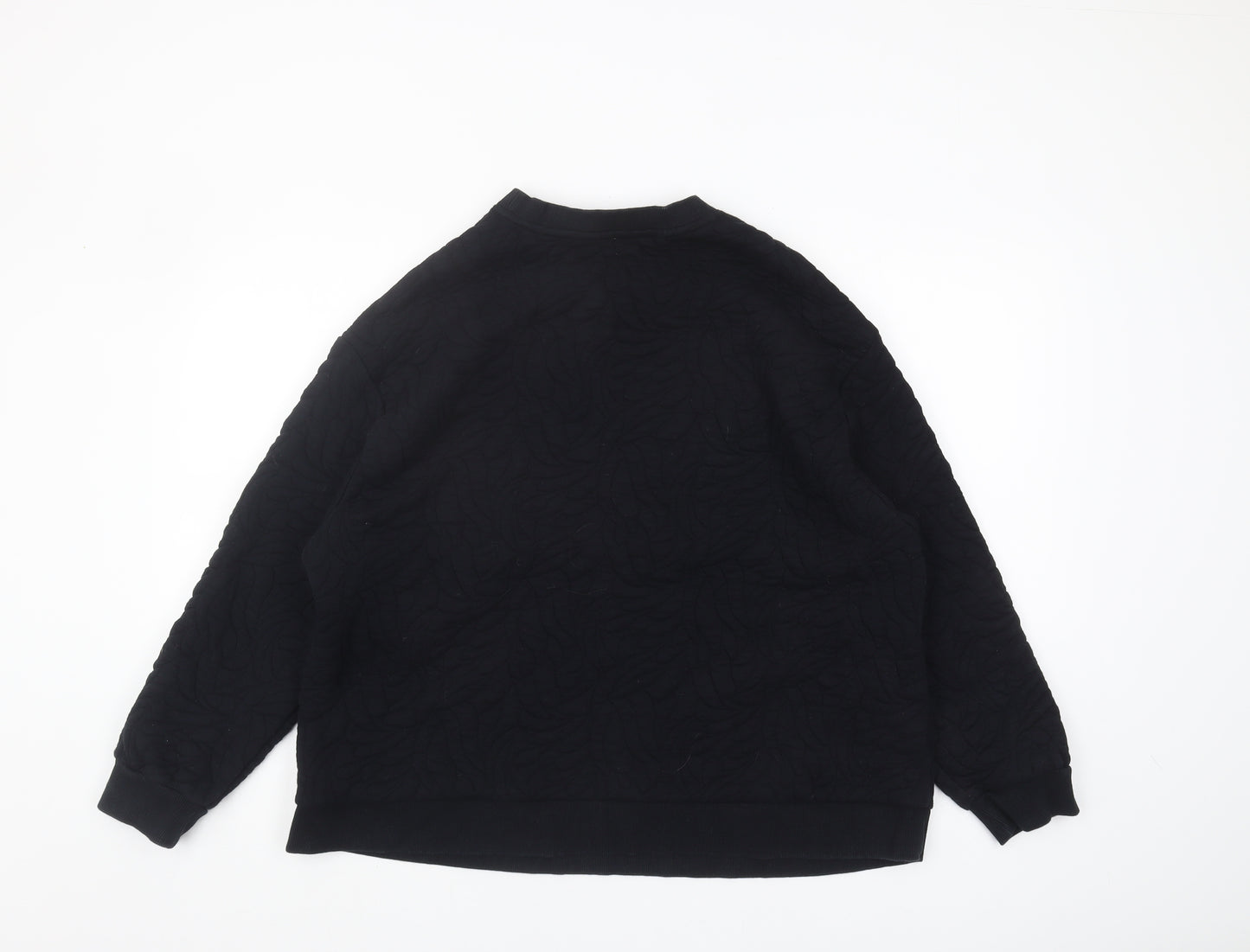 Marks and Spencer Men's Black Sweatshirt