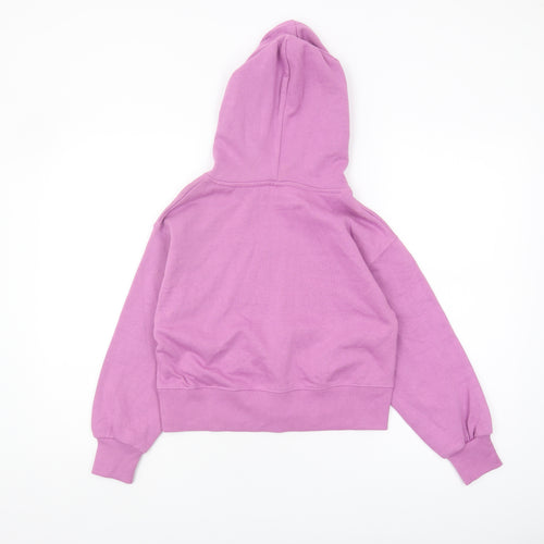 Zara Girls Purple Hoodie 9-10Y Pullover