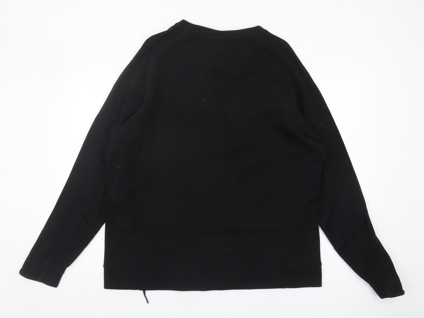 #Five Men's Black Pullover Sweatshirt L
