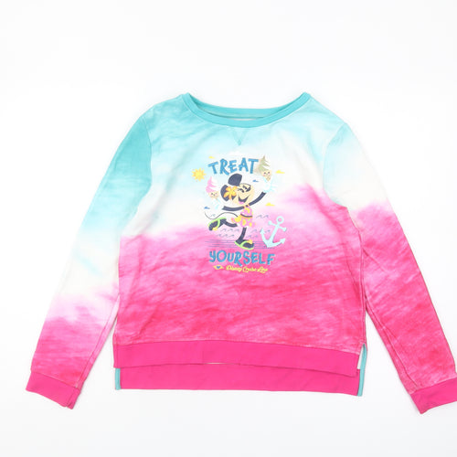 Disney Girls Multicoloured L Pullover Sweatshirt Minnie Mouse