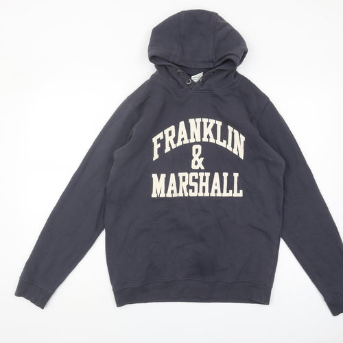 Franklin & Marshall Boys Blue Hoodie, Size 14-15 Years