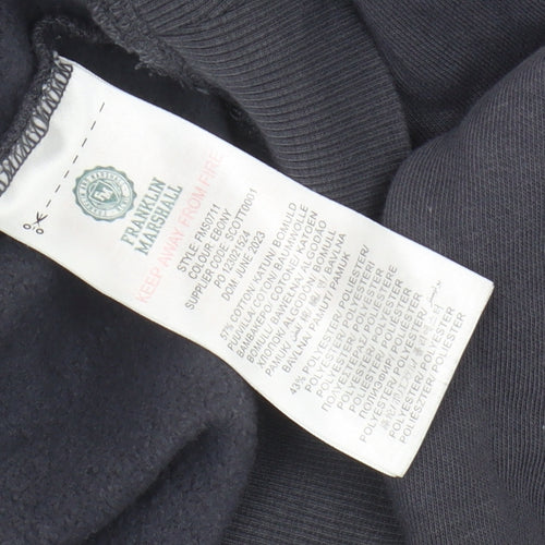 Franklin & Marshall Boys Blue Hoodie, Size 14-15 Years