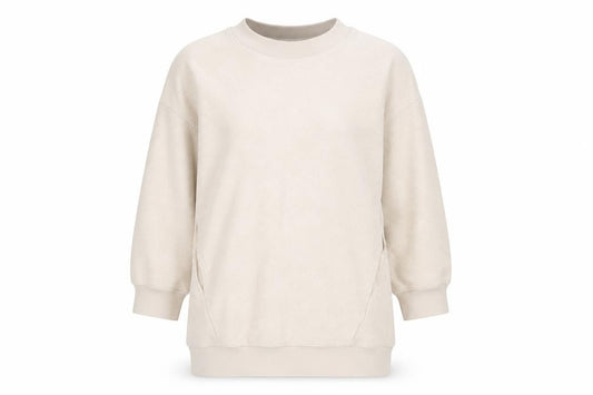 COS Beige Women's 2XS Pullover Sweatshirt