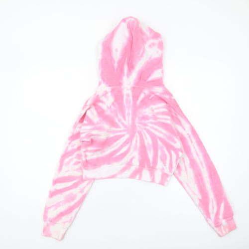 Dindydoll Girls Pink Tie-Dye Pullover Hoodie 8-9 Years