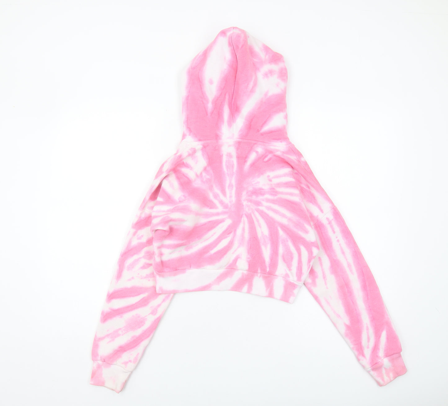 Dindydoll Girls Pink Tie-Dye Pullover Hoodie 8-9 Years