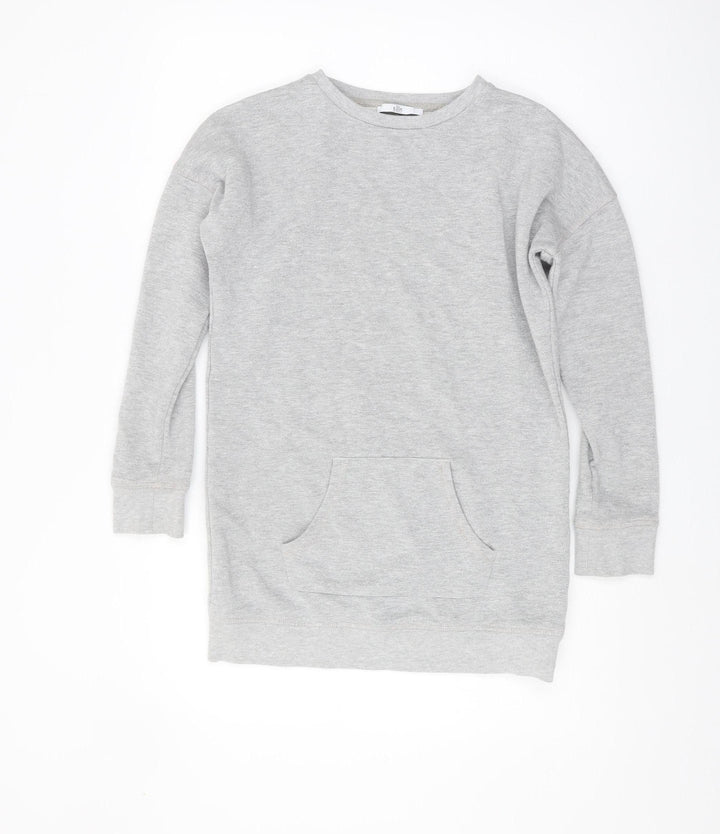 Marks and Spencer Girls Grey Pullover Sweatshirt 12-13 Years