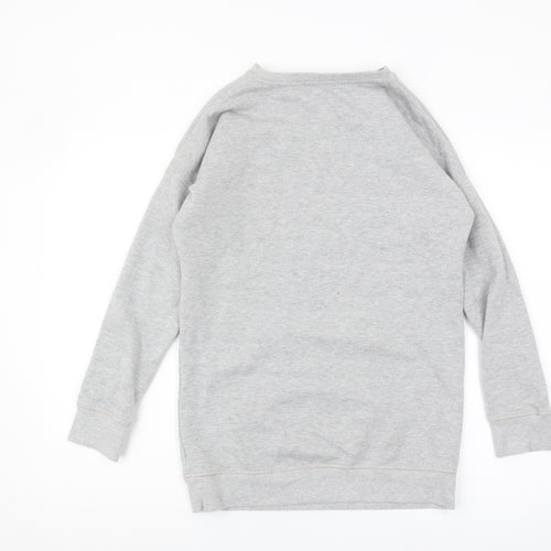 Marks and Spencer Girls Grey Pullover Sweatshirt 12-13 Years