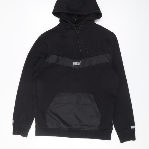 Everlast Men's Black S Pullover Hoodie Fleece