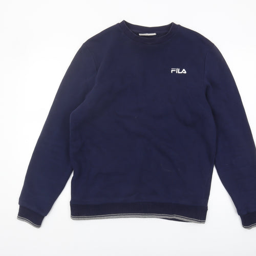 Fila Men's Blue Pullover Sweatshirt M