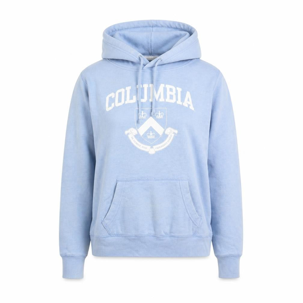 Front view of Redshirt Women's Blue Pullover Hoodie M