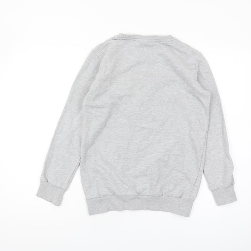 Fabric Flavours Boys Grey NASA Pullover Sweatshirt 11-12 Years