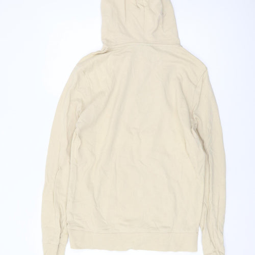 Closure London Beige Men's Small Pullover Hoodie