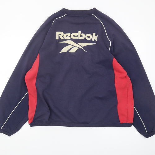 Reebok Men's Multicoloured Sweatshirt L - Sporty & Stylish