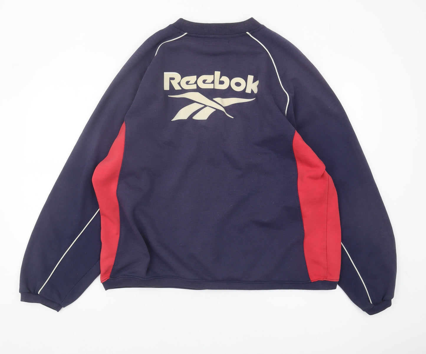 Reebok Men's Multicoloured Sweatshirt L - Sporty & Stylish