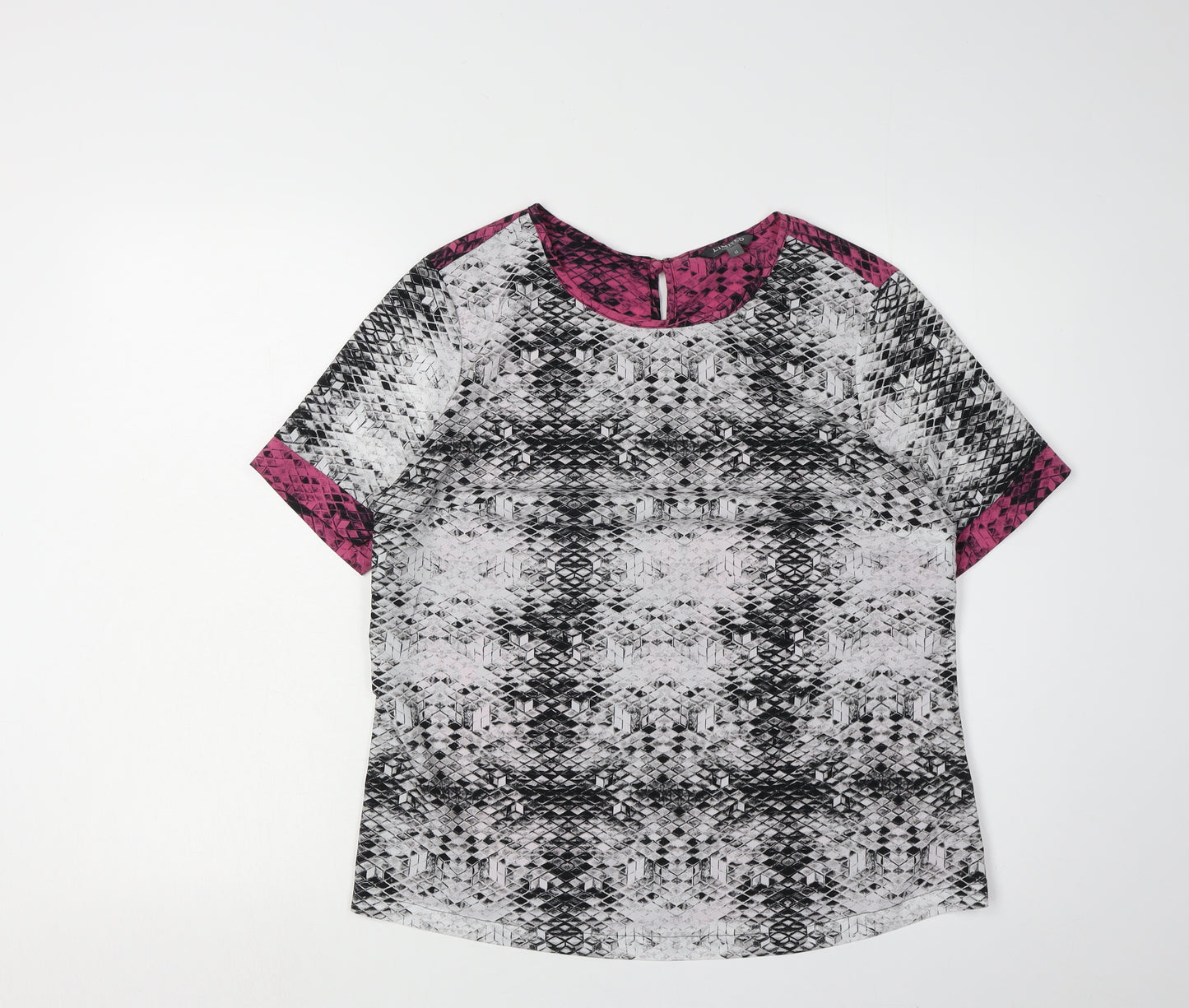 Limited Collection Women's Multicoloured Short Sleeve Top