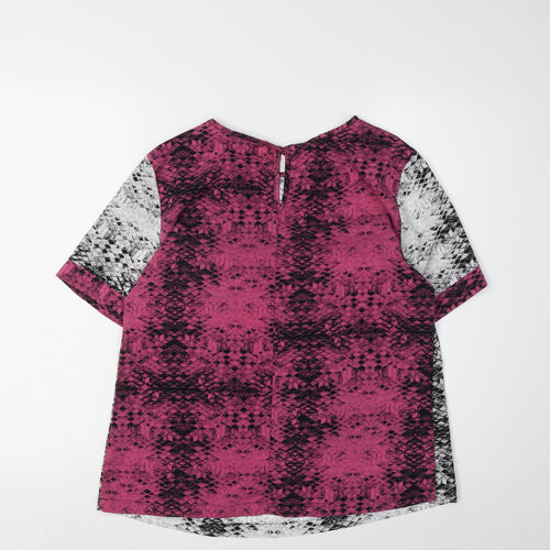Limited Collection Women's Multicoloured Short Sleeve Top
