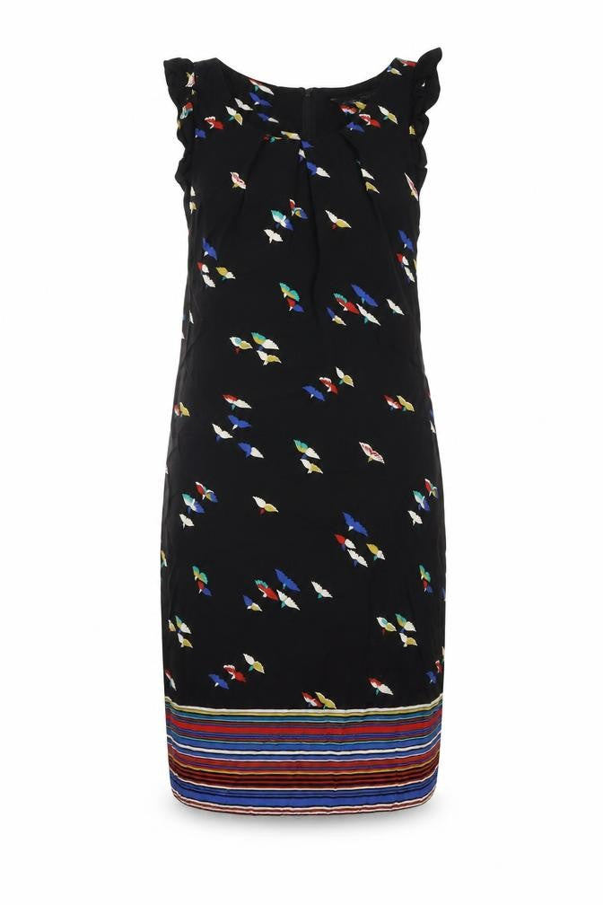 Front view of Dorothy Perkins Women's Multicolour Dress, size 8