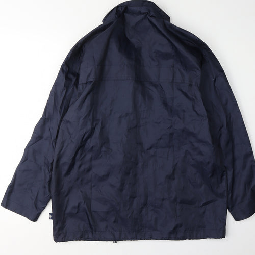 Umbro Boys Blue Windbreaker Jacket Size 12 - Sports Style