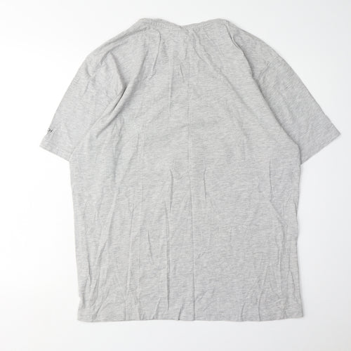 Crosshatch Men's Grey 2XL Camouflage T-Shirt