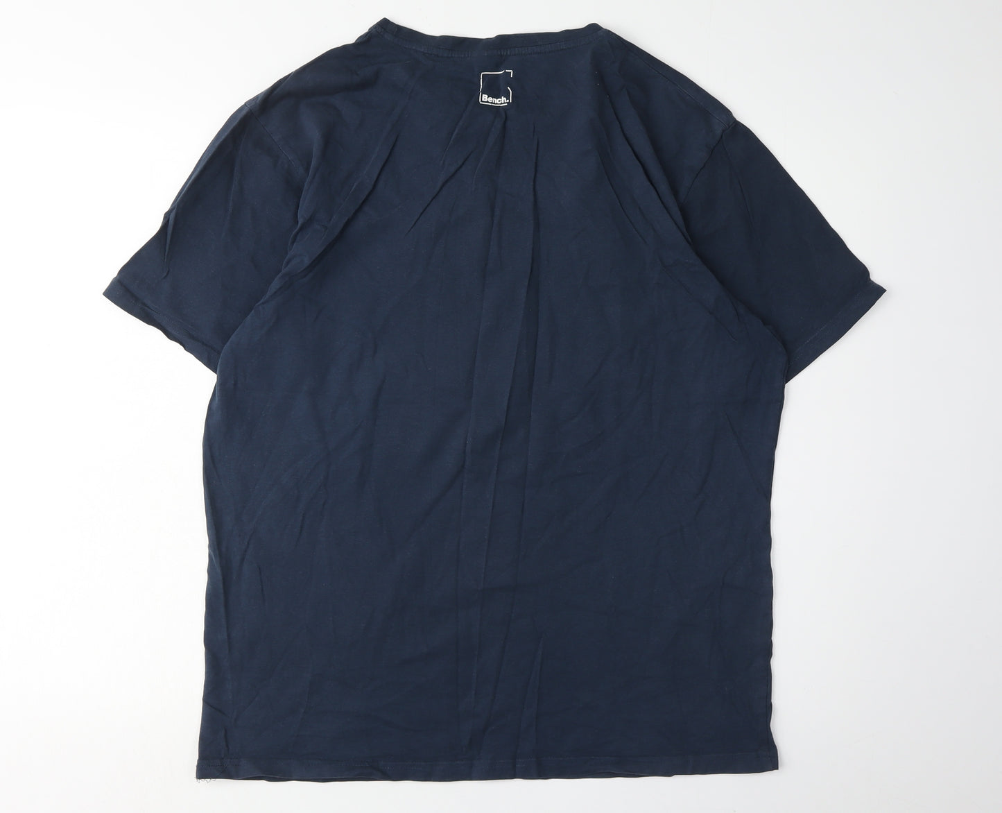 Bench Men's Blue 2XL Graphic T-Shirt