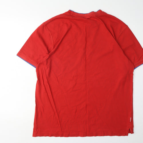 Slazenger Men's Red XL Crew Neck T-Shirt