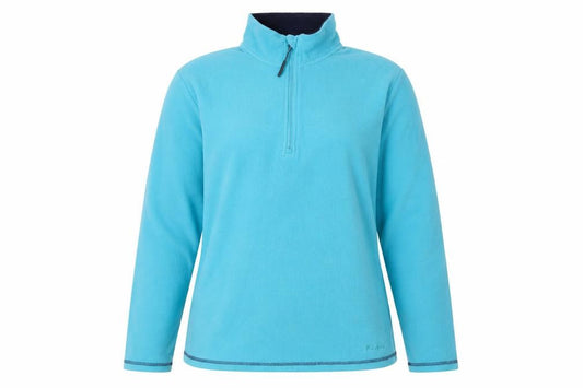 Front view of Peter Storm Women’s Blue Fleece Sweatshirt, size UK 16