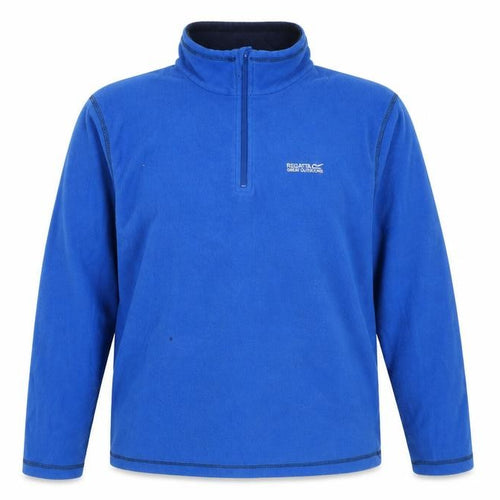 Regatta Men's Blue Fleece Half Zip Hoodie XL