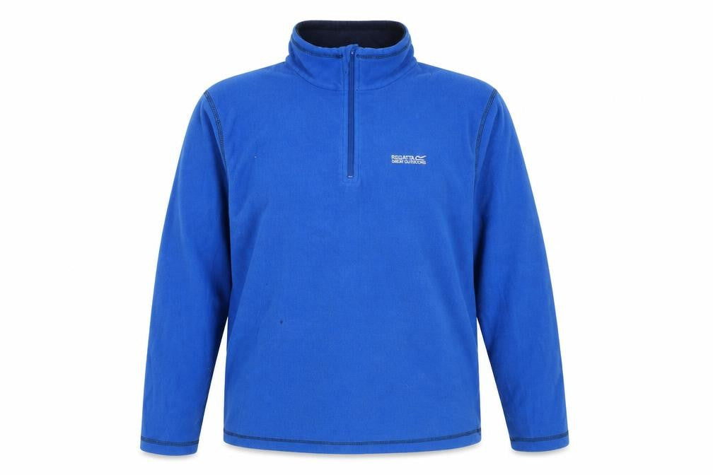 Regatta Men's Blue Fleece Half Zip Hoodie XL