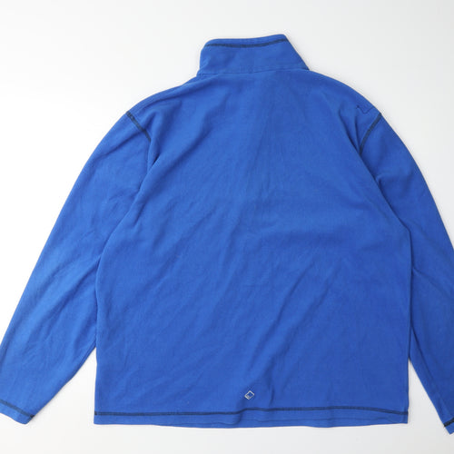 Regatta Men's Blue Fleece Half Zip Hoodie XL