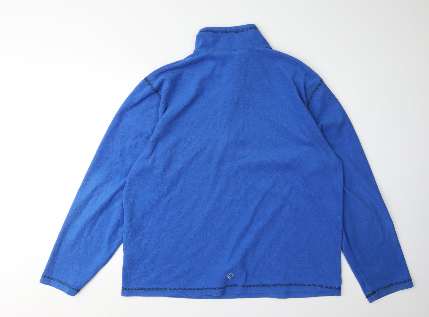 Regatta Men's Blue Fleece Half Zip Hoodie XL