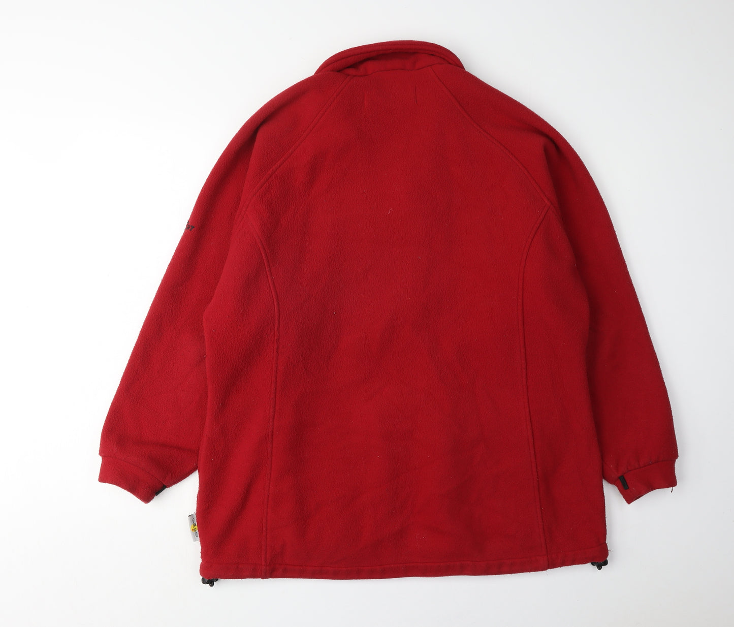 Regatta Women's Red Fleece Jacket Size 14 Casual